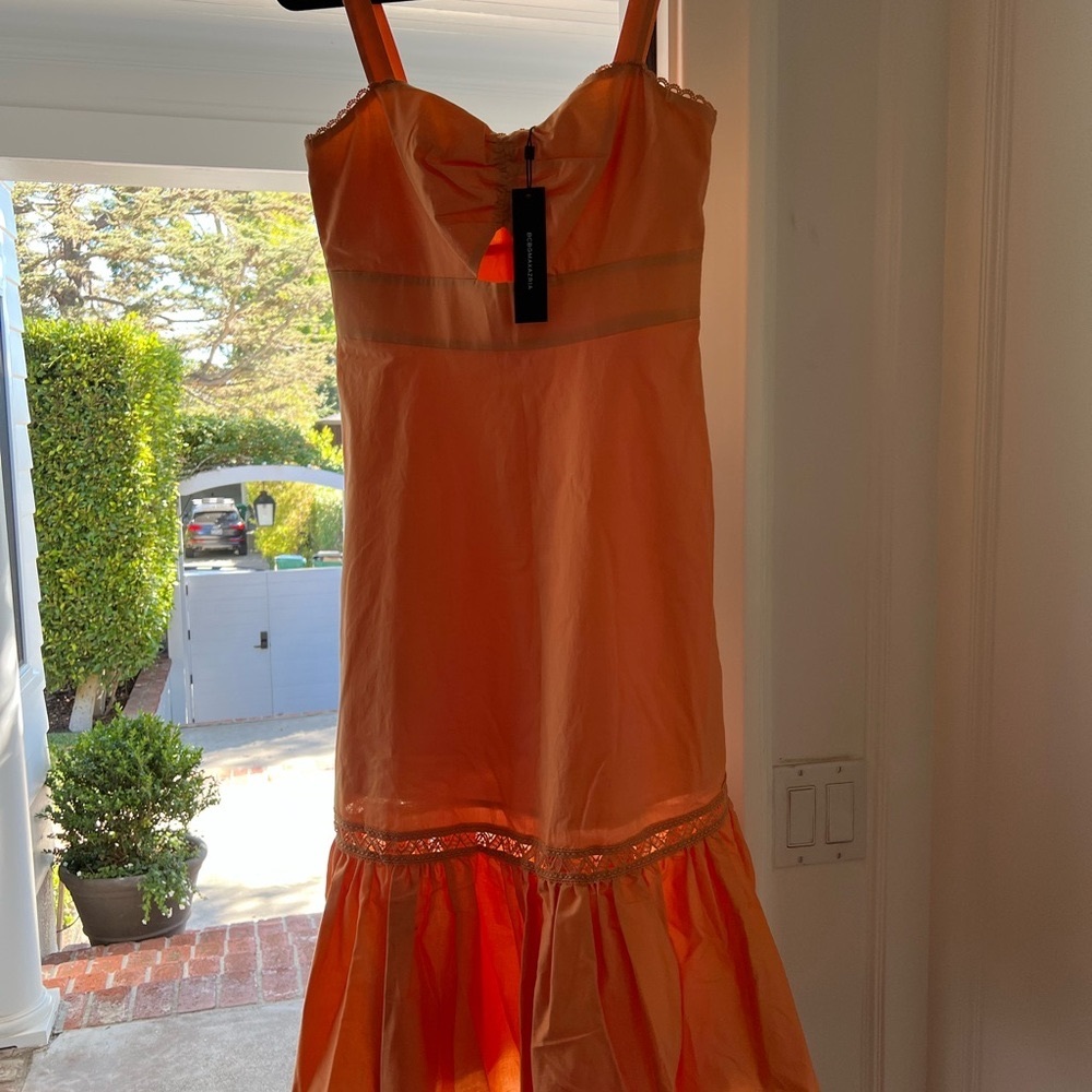 BCBG Gold Dress